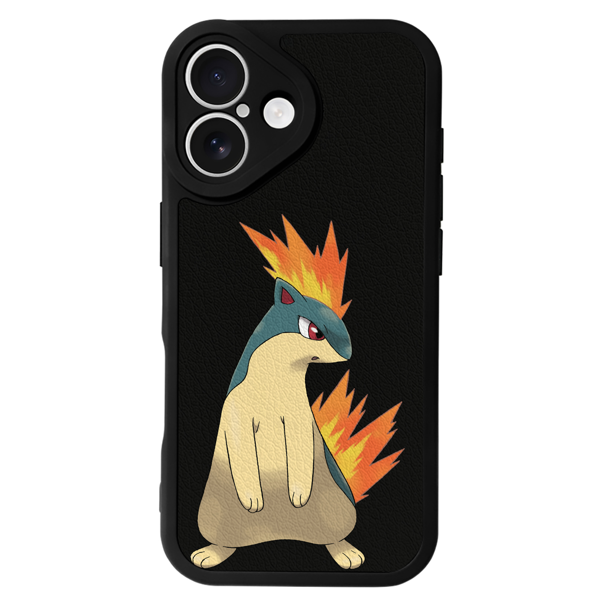 ポケットモンスター Pokémon 【iPhone 16シリーズ対応】シリコンスマホケース（レザー調） 材質：シリコン